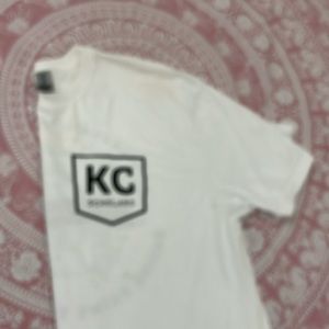 KC scholar ships celebration of 5 years L white tshirt